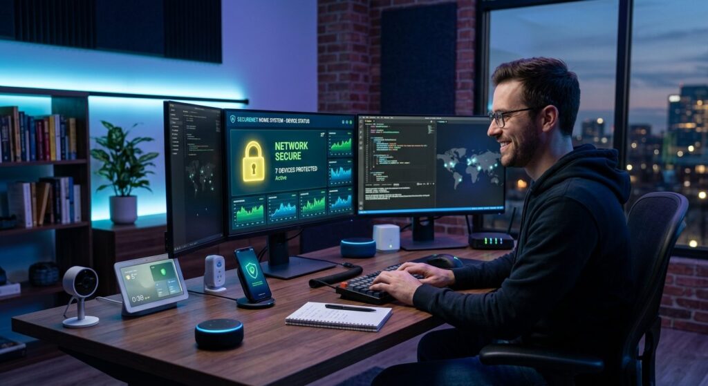 Skydda ditt smarta hem från hackning och övervakning