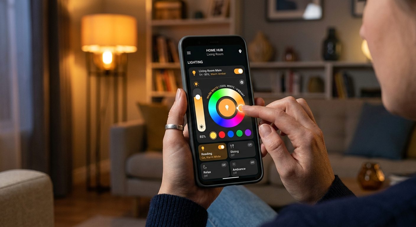 Smarta belysningssystem - Installation och optimering